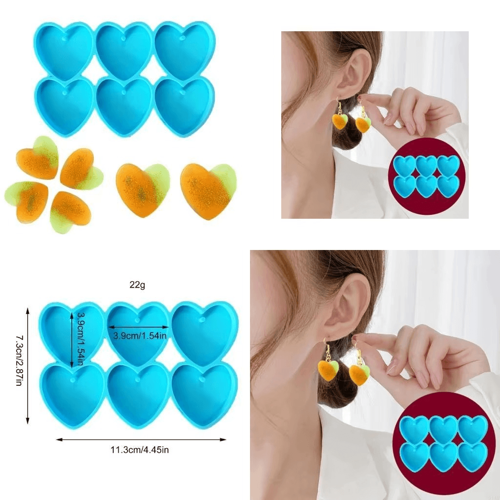 Dije corazon de 6